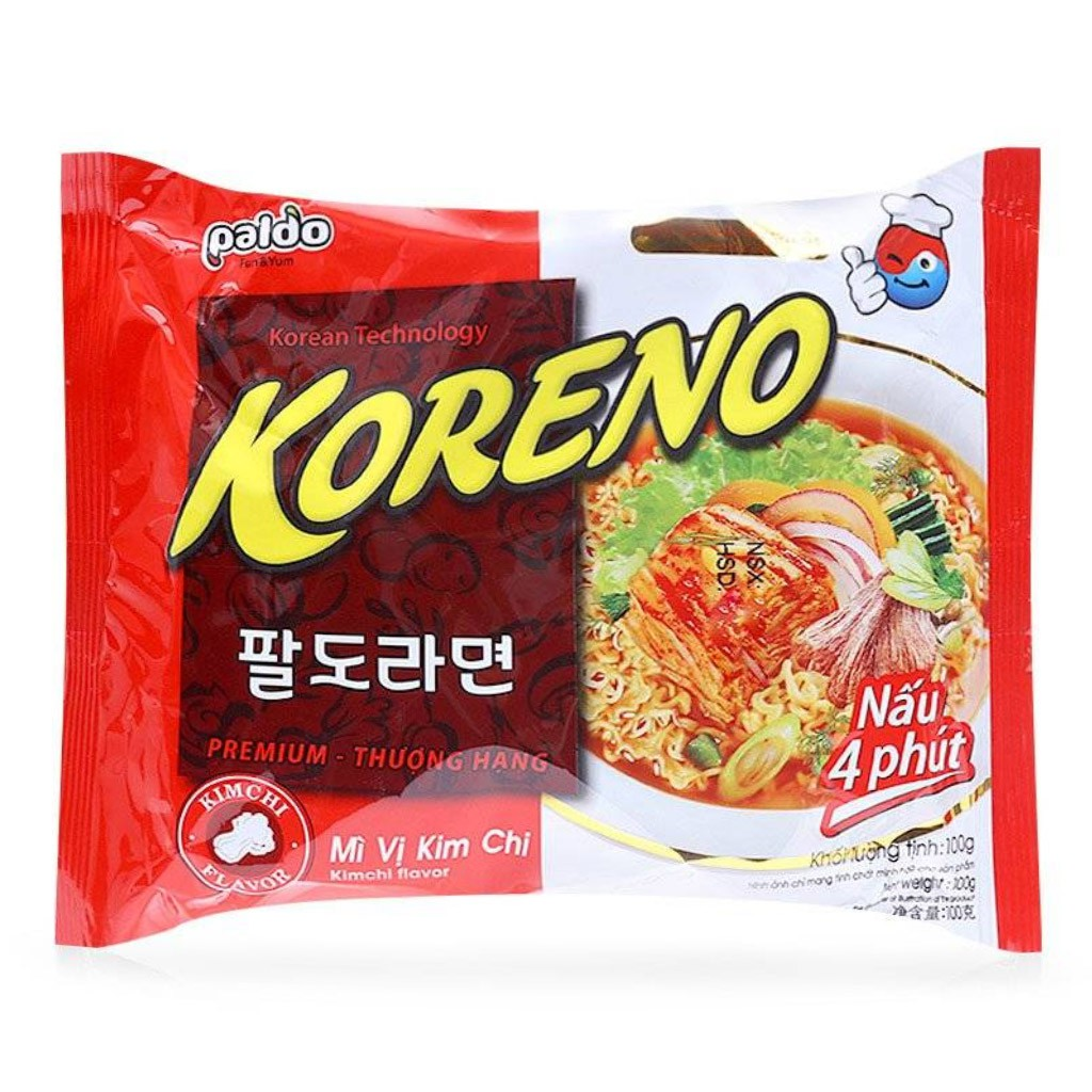 Mì Koreno kim chi 100g