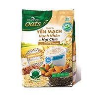 Ngũ cốc Yến Mạch Hạnh Nhân & Hạt Chia Xuân An túi 400g