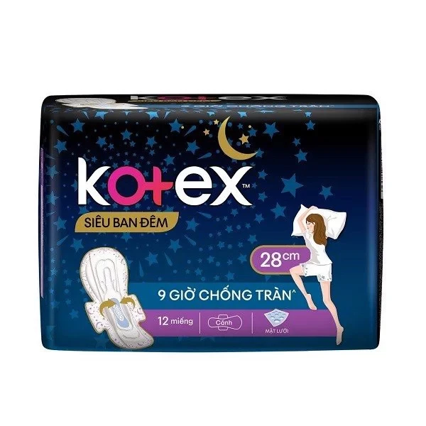 Kotex siêu ban đêm 28cm