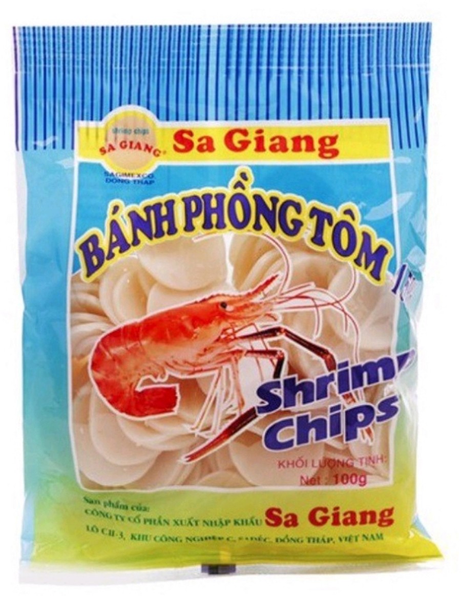 Phồng tôm 5% Sa Giang 100g/120