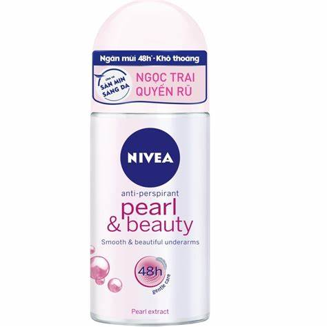 Lăn khử mùi Nivea nữ ngọc trai 50ml